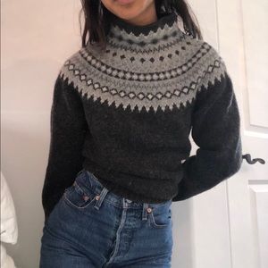 Vintage Eddie Bauer 100% Lambswool Sweater